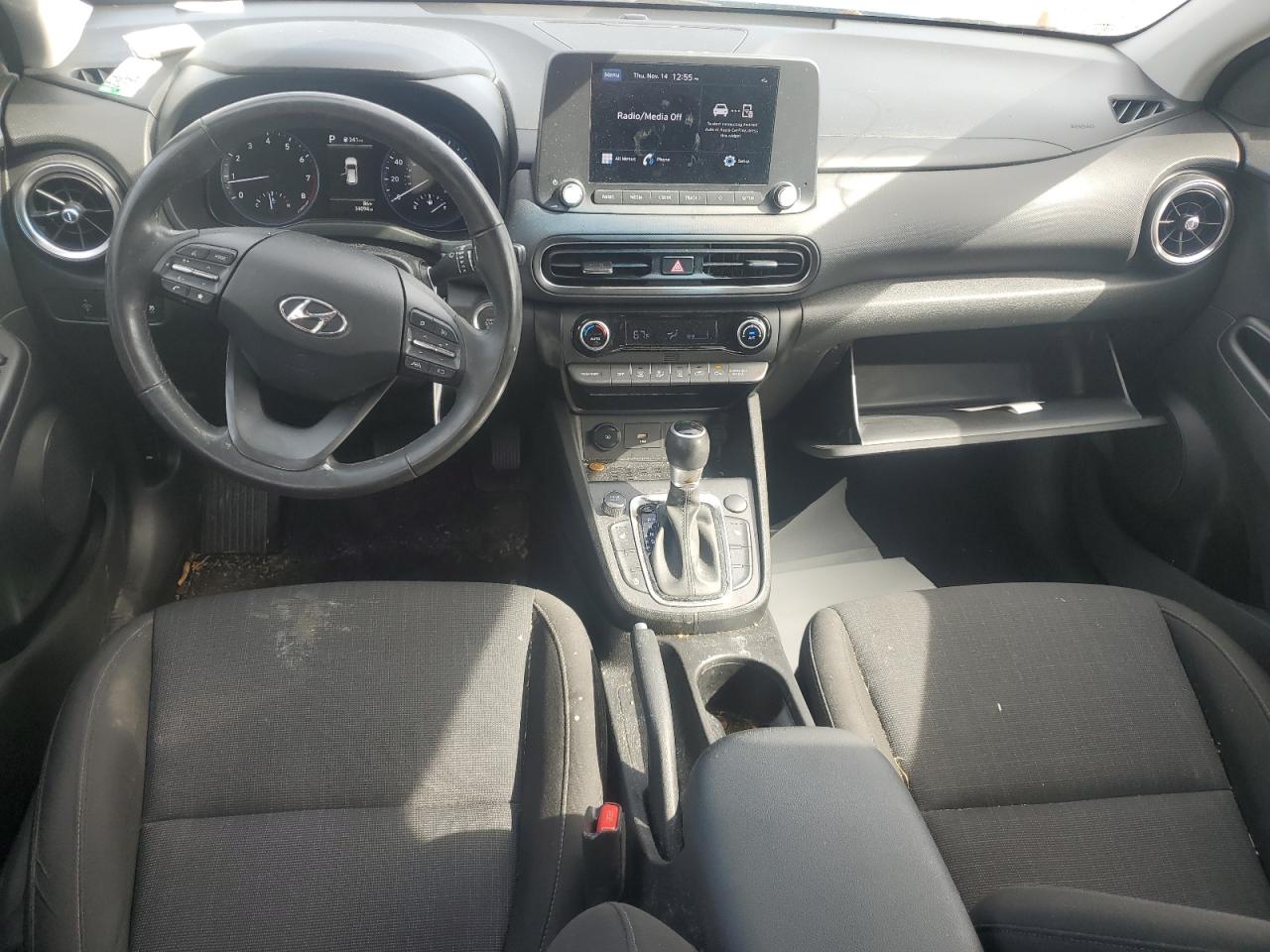 2022 HYUNDAI KONA SEL VIN:KM8K32AB3NU856349