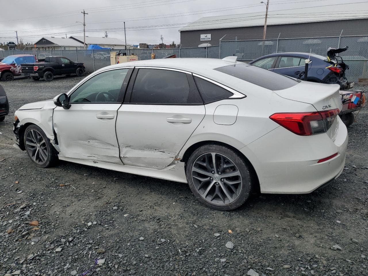 2022 HONDA CIVIC TOURING VIN:2HGFE1F95NH006257