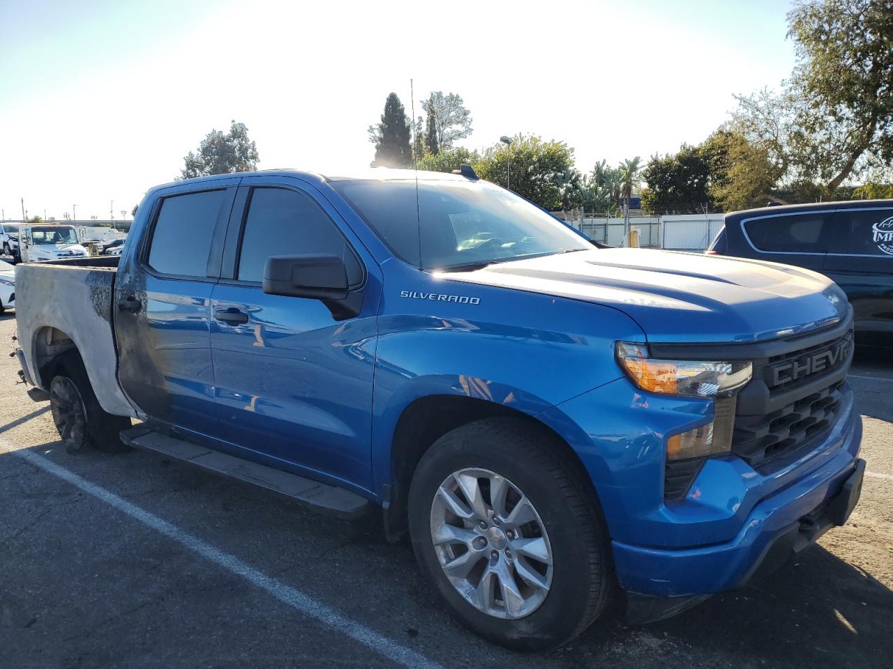 2022 CHEVROLET SILVERADO C1500 CUSTOM VIN:3GCPABEK8NG556562