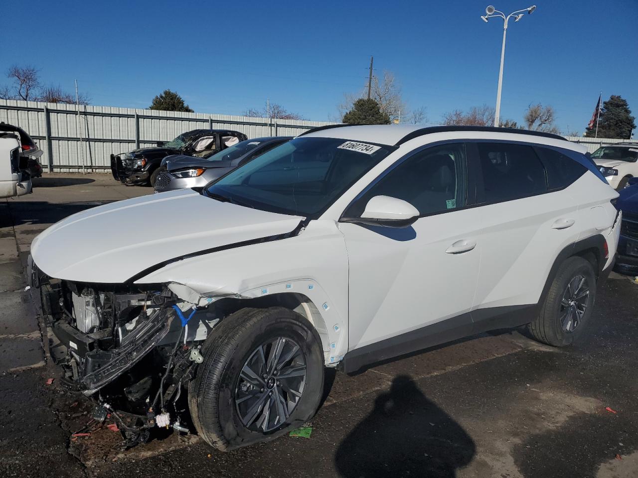 2024 HYUNDAI TUCSON BLUE VIN:KM8JBCD14RU194598