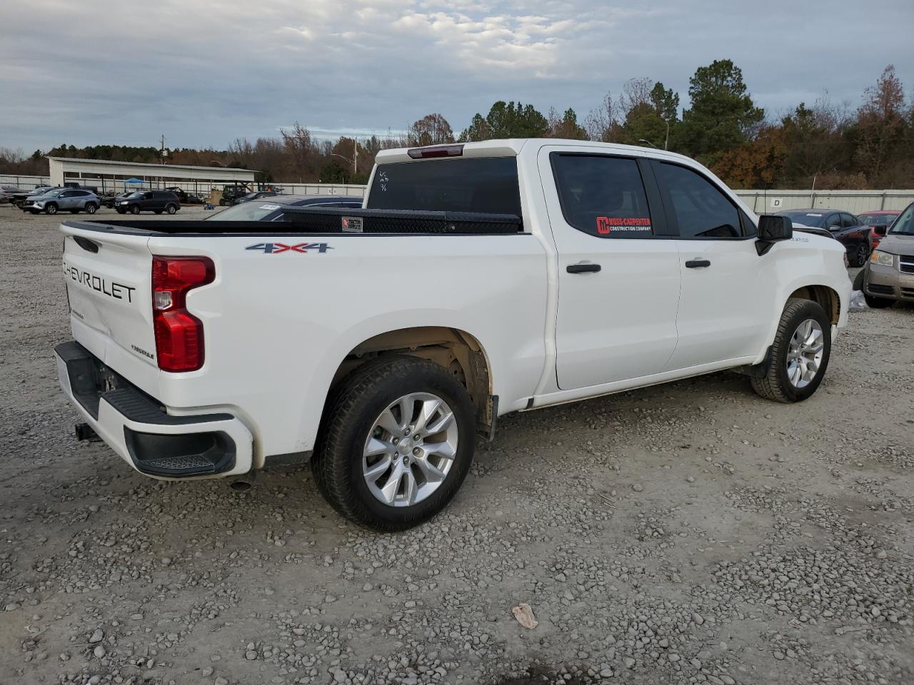2022 CHEVROLET SILVERADO K1500 CUSTOM VIN:1GCPDBEK6NZ532753