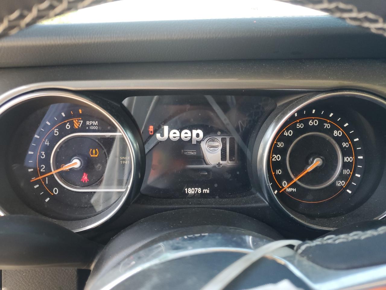 2023 JEEP GLADIATOR OVERLAND VIN:1C6HJTFG5PL557668