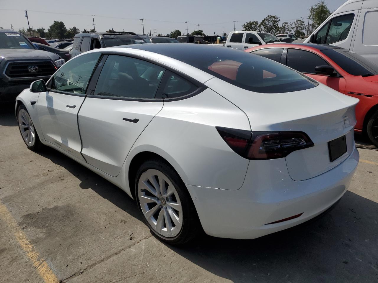 2022 TESLA MODEL 3  VIN:5YJ3E1EA9NF360642