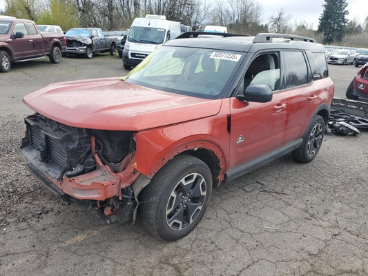 2022 FORD BRONCO SPORT OUTER BANKS VIN:3FMCR9C61NRD26612