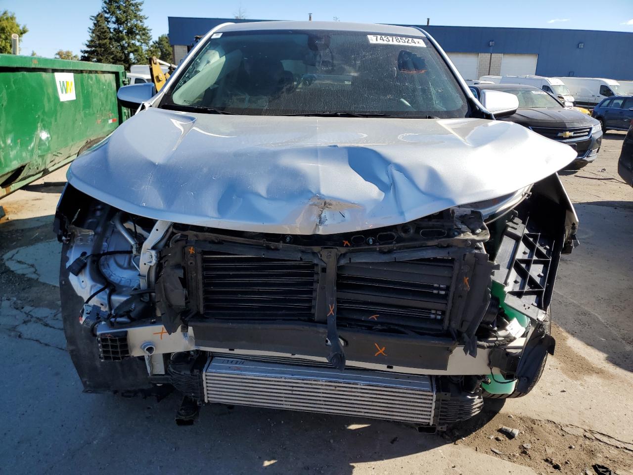 2022 CHEVROLET EQUINOX LT VIN:3GNAXKEV6NL267404