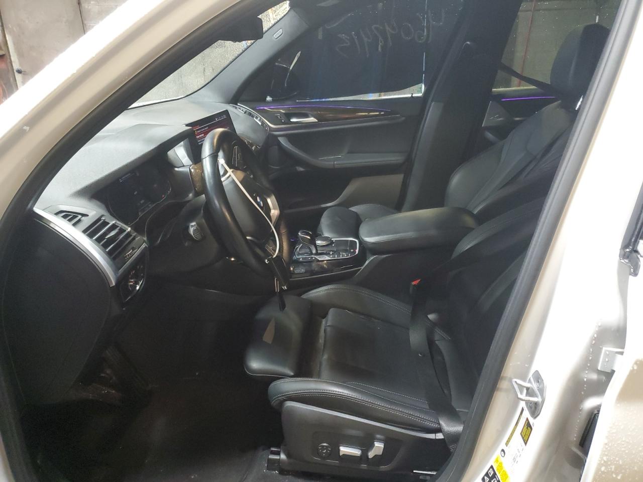 2022 BMW X3 XDRIVE30I VIN:5UX53DP0XN9K53712