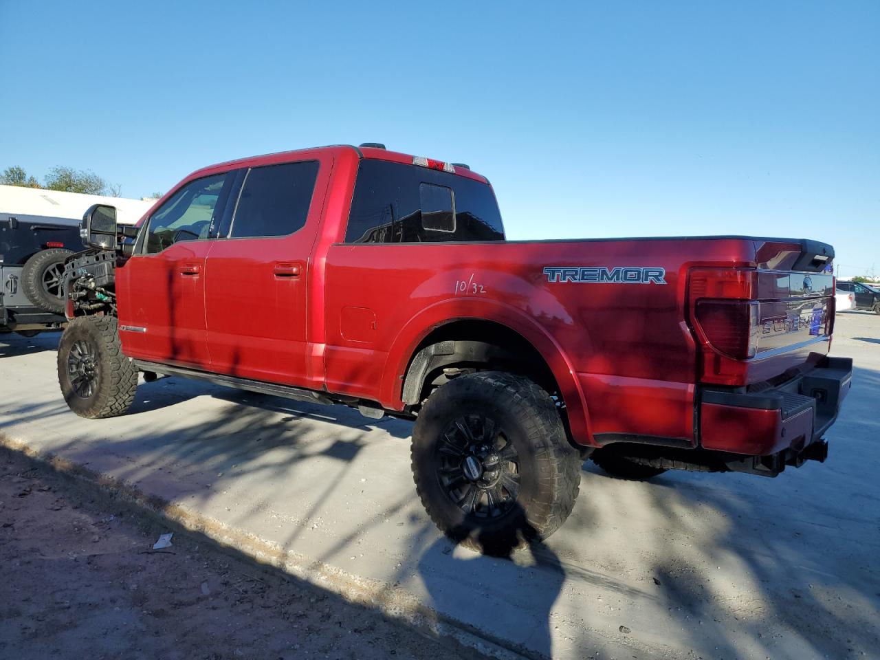 2022 FORD F250 SUPER DUTY VIN:1FT8W2BT1NEF55151
