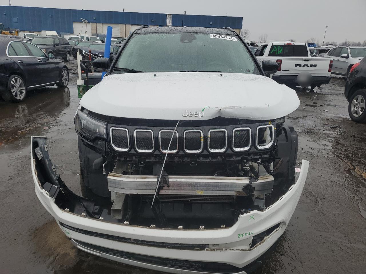 2022 JEEP COMPASS LIMITED VIN:3C4NJDCB3NT134258