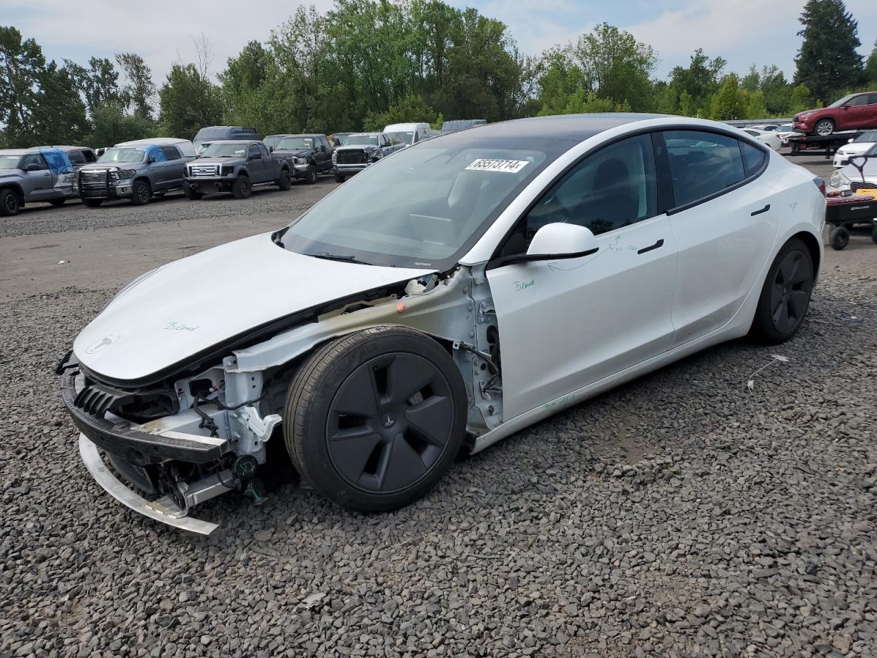 2023 TESLA MODEL 3  VIN:5YJ3E1EA6PF578816