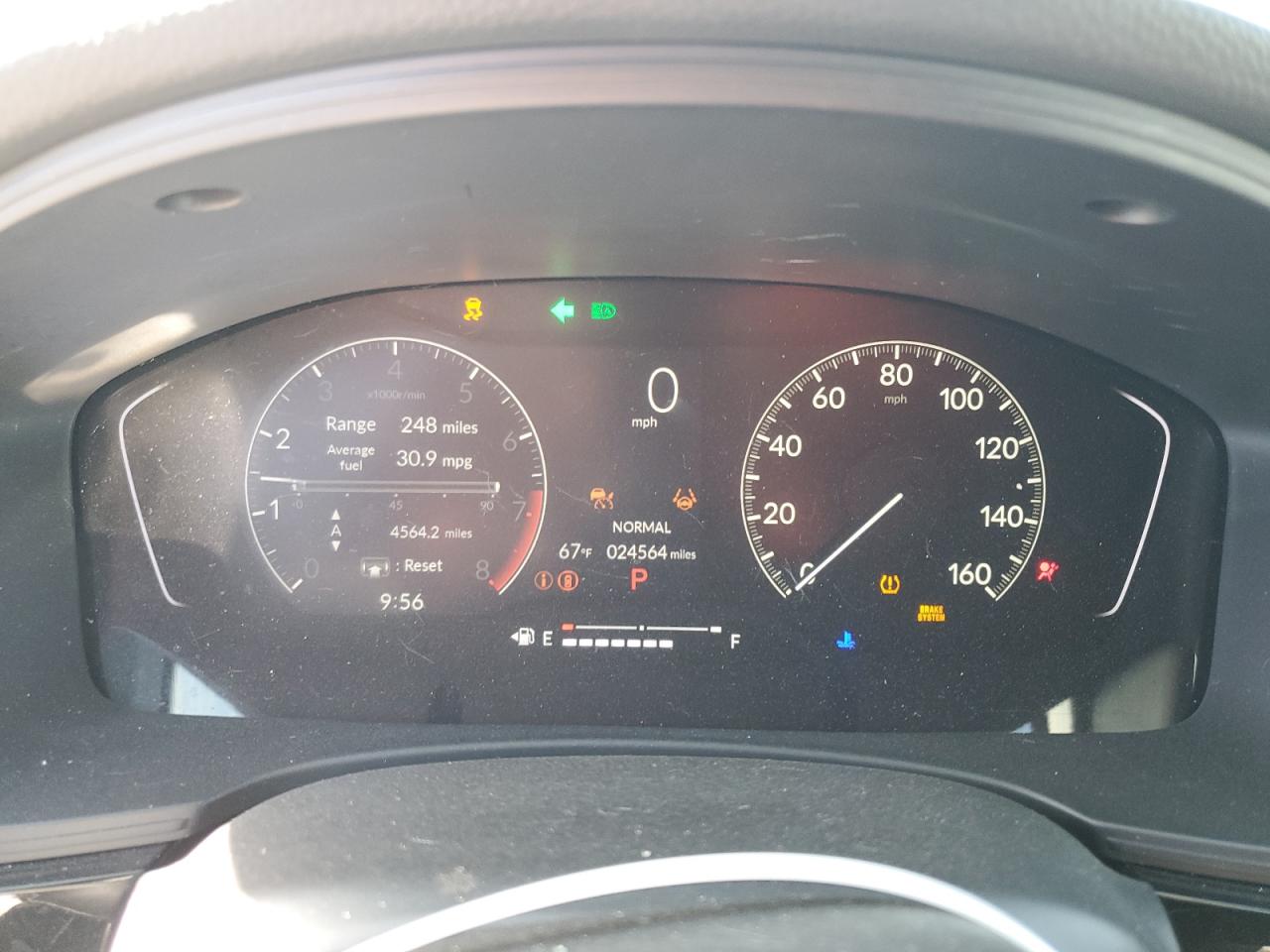 2022 HONDA CIVIC SPORT VIN:2HGFE2F53NH607640