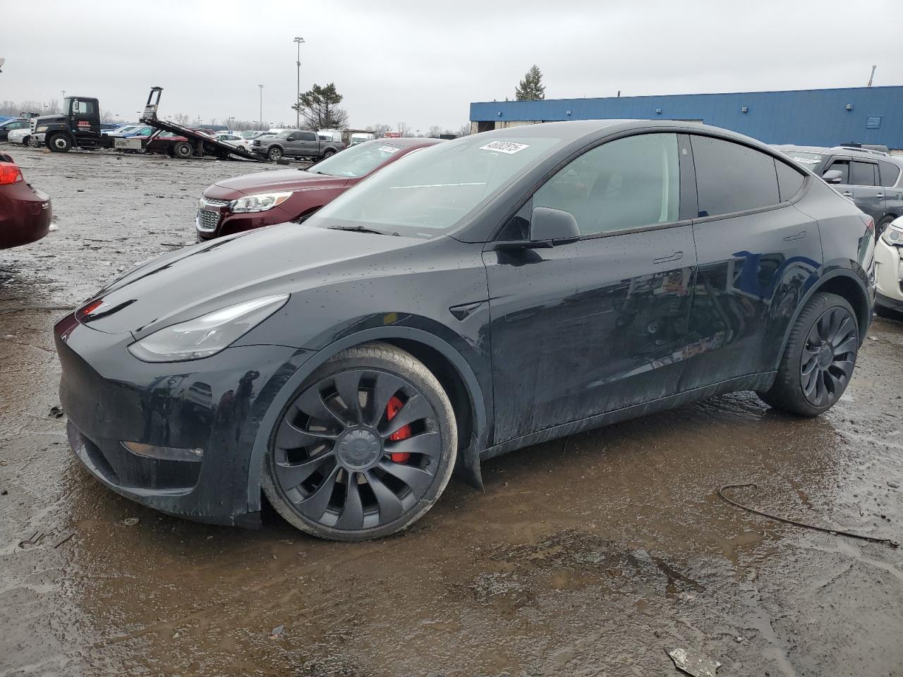 2022 TESLA MODEL Y  VIN:7SAYGDEFXNF452388