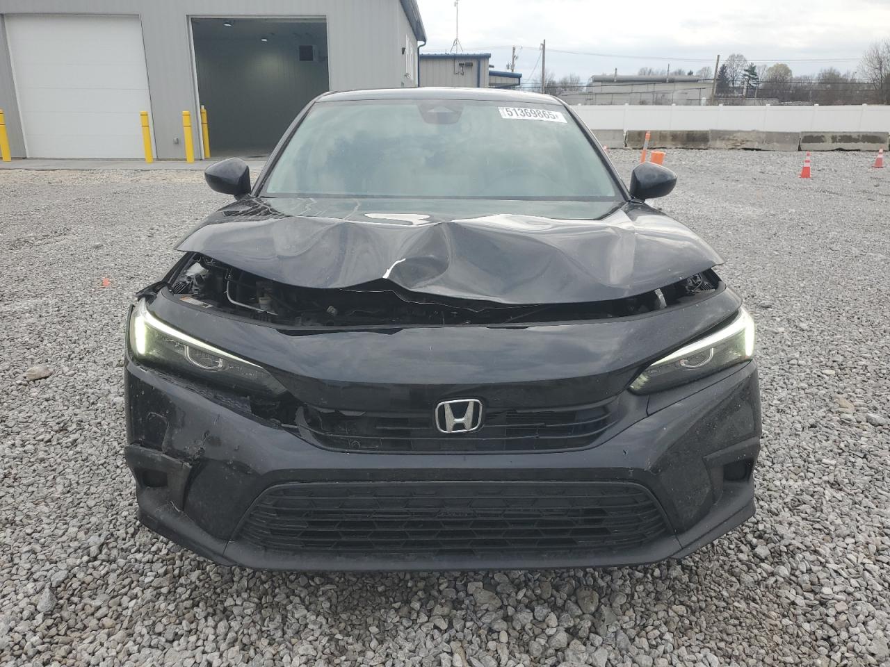 2022 HONDA CIVIC EX VIN:JHMFE1F73NX005423