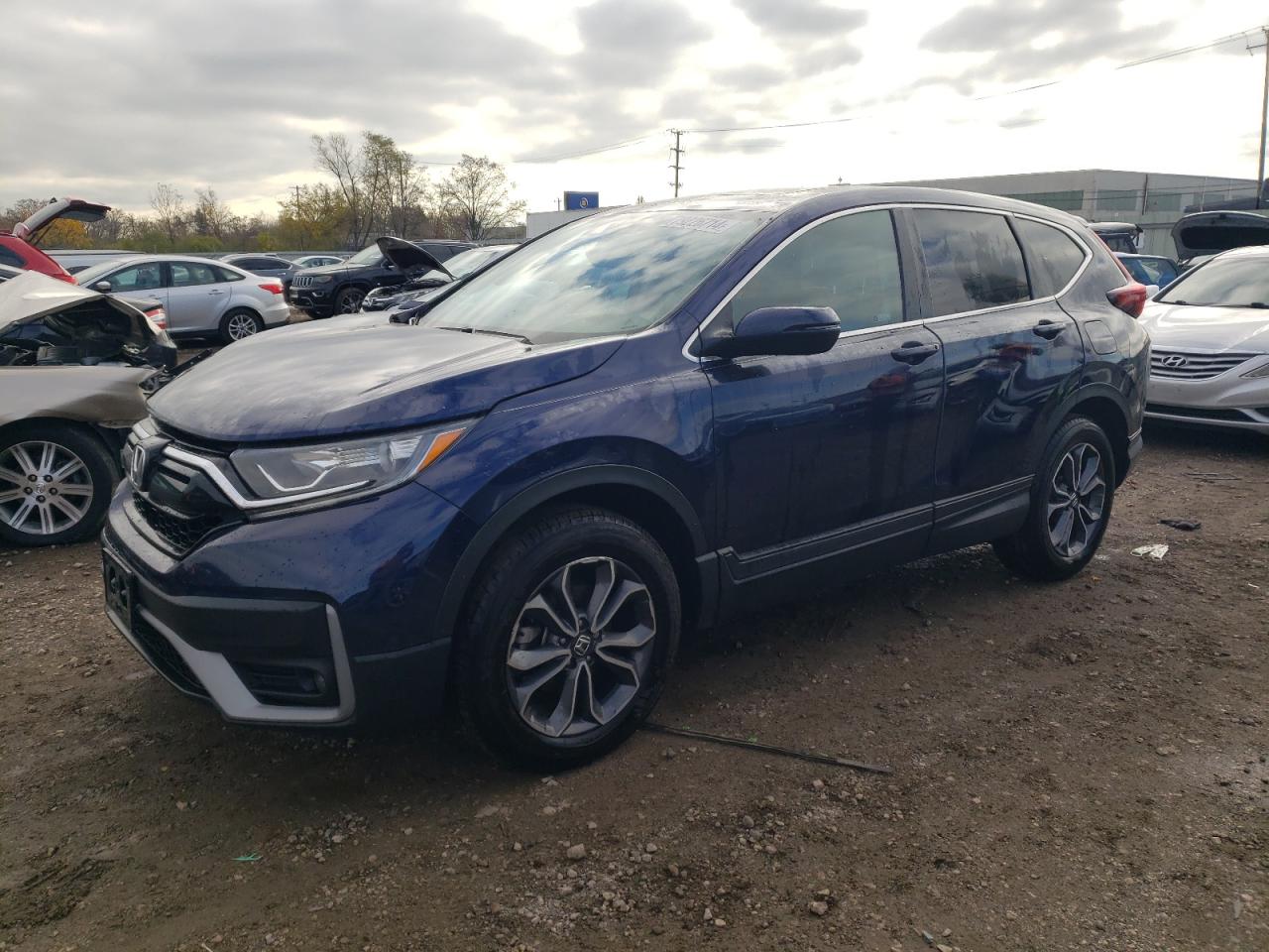 2022 HONDA CR-V EXL VIN:5J6RW2H88NA008371