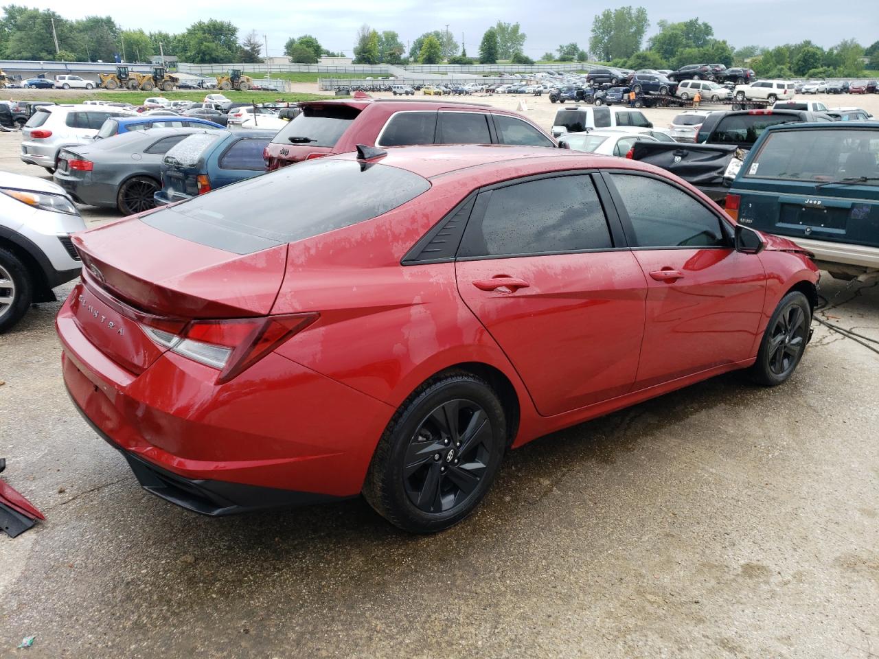 2022 HYUNDAI ELANTRA SEL VIN:KMHLM4AG3NU337729