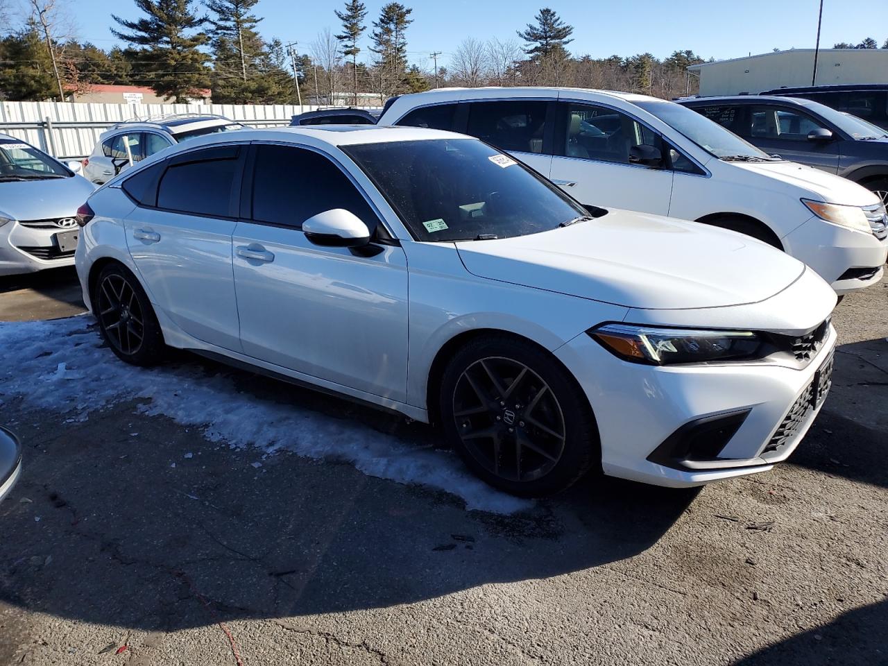 2022 HONDA CIVIC SPORT TOURING VIN:19XFL1H84NE007209