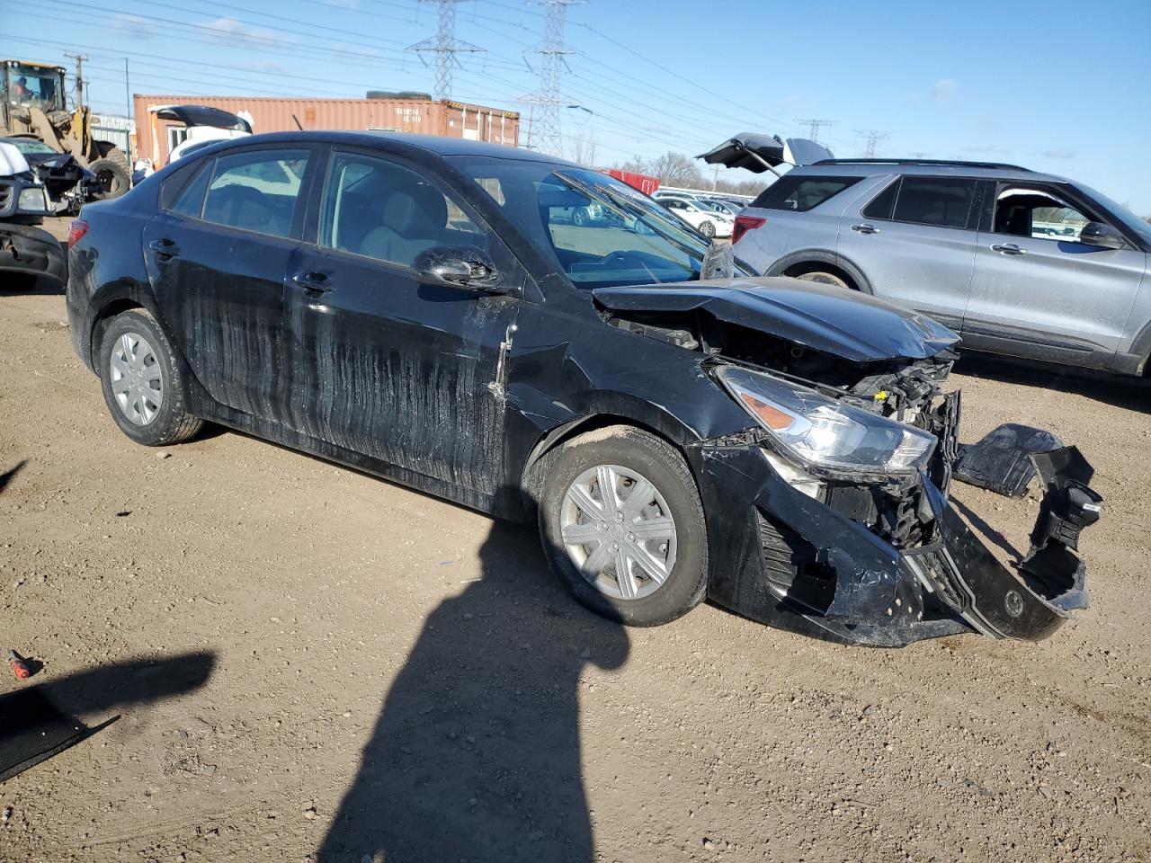 2022 KIA RIO LX VIN:3KPA24AD9NE463129