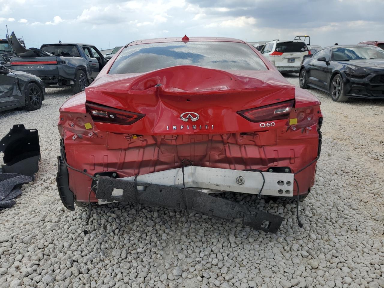 2022 INFINITI Q60 LUXE VIN:JN1EV7KK5NM600143