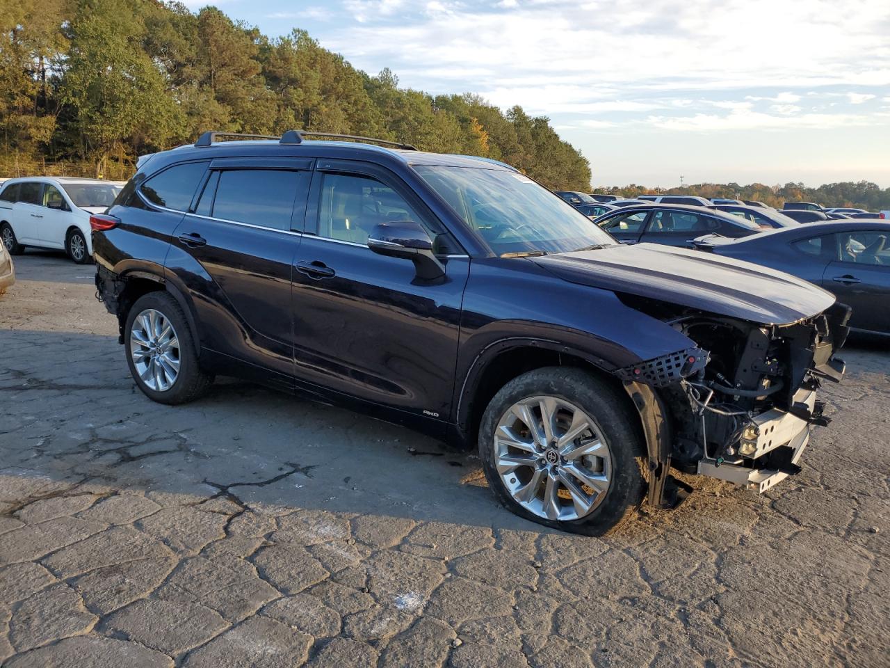 2022 TOYOTA HIGHLANDER HYBRID LIMITED VIN:5TDXBRCH5NS541547