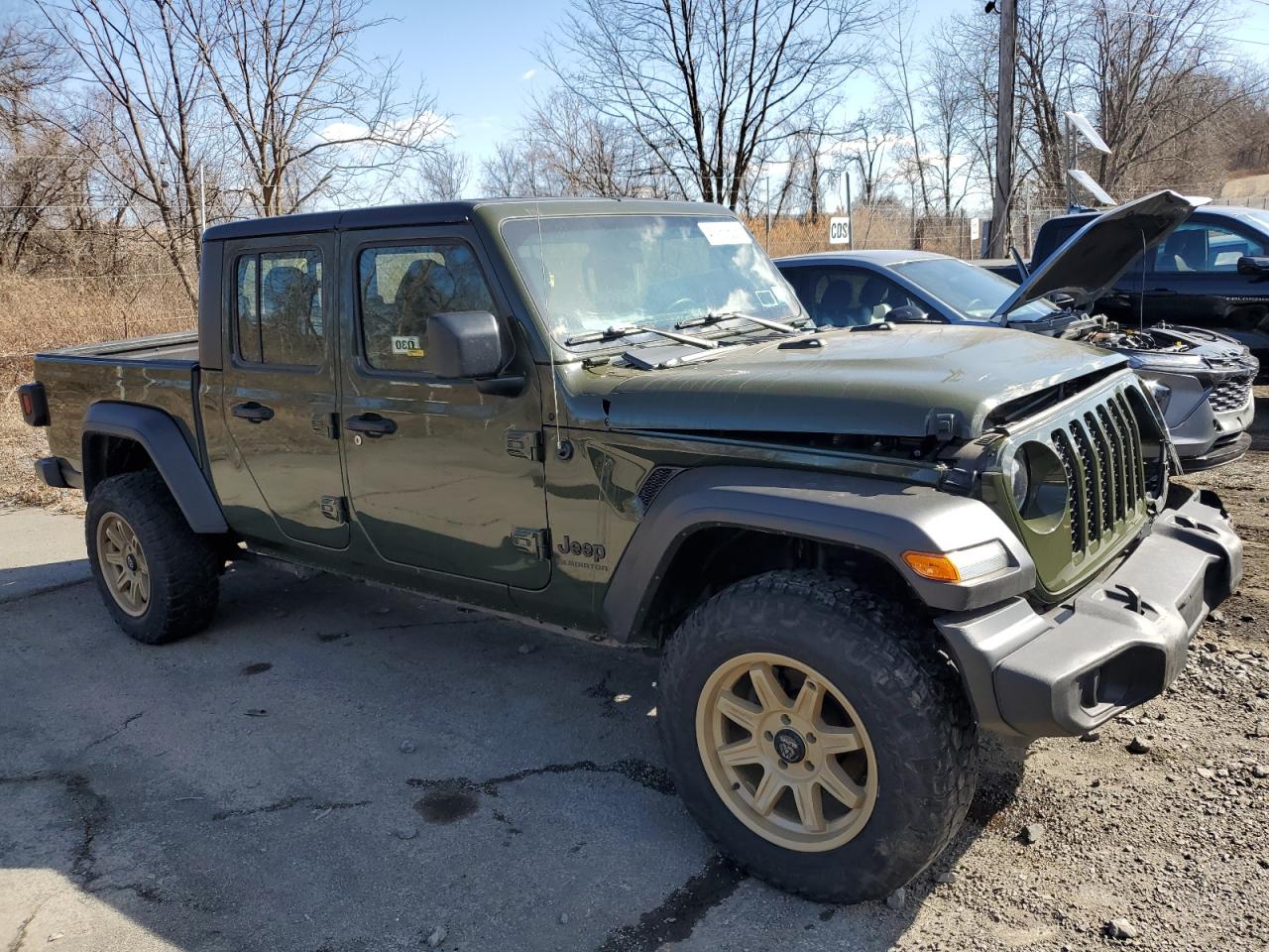 2022 JEEP GLADIATOR SPORT VIN:1C6HJTAG1NL128872