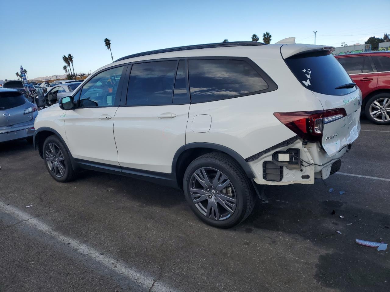 2022 HONDA PILOT SPORT VIN:5FNYF6H35NB098700