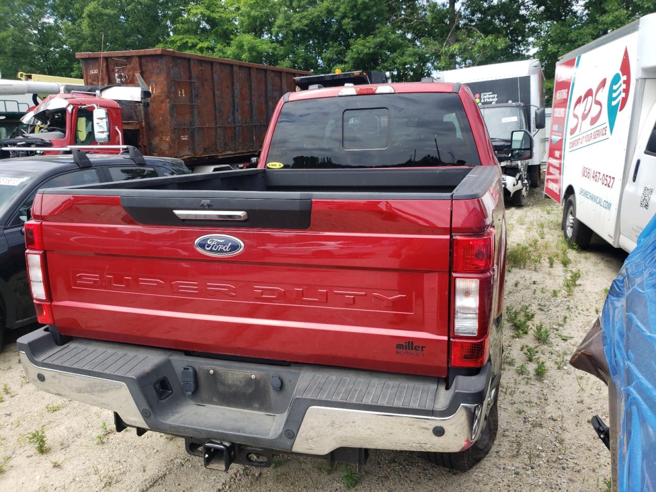 2022 FORD F350 SUPER DUTY VIN:1FT8W3BT0NEE31037