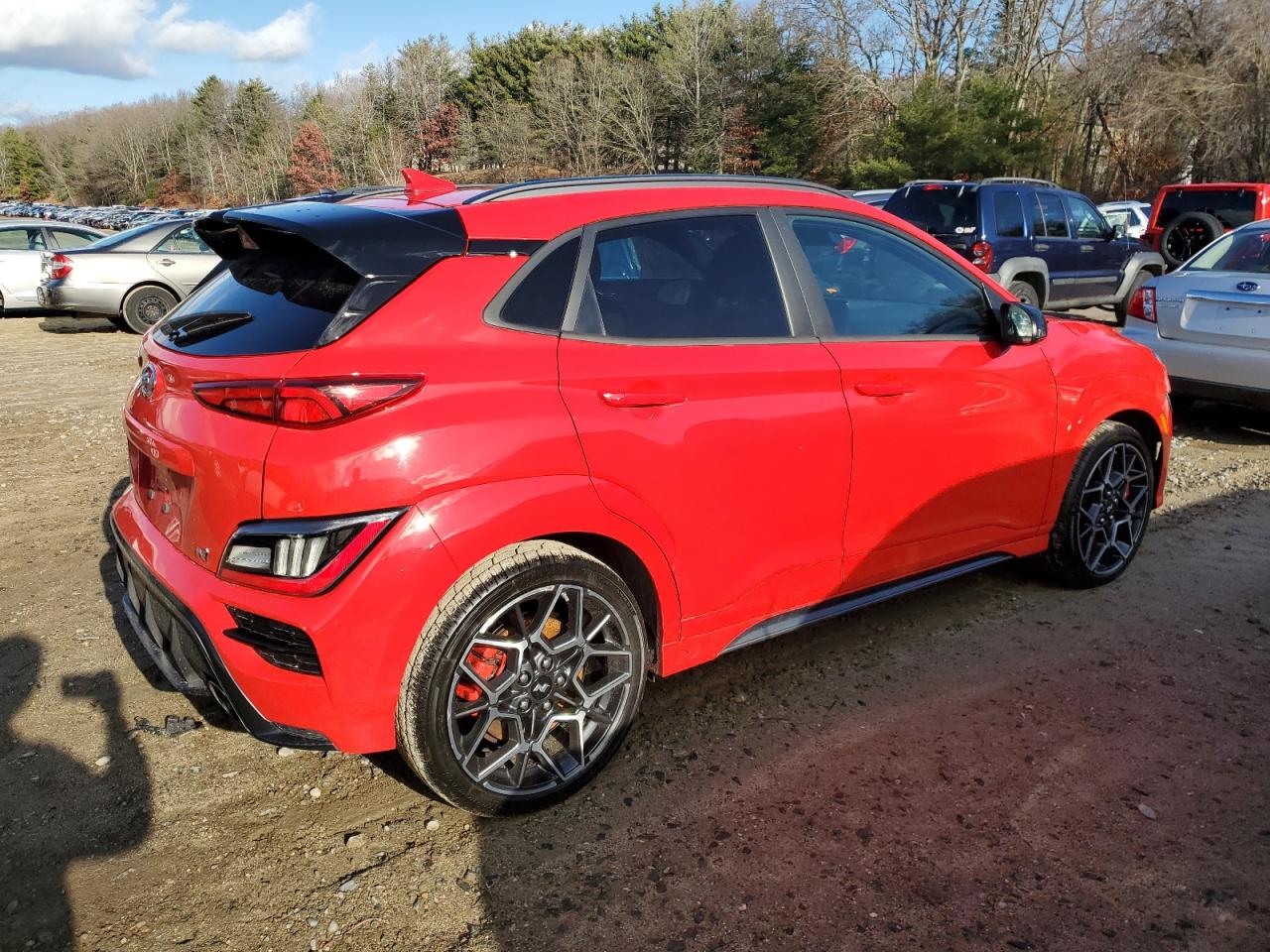 2022 HYUNDAI KONA N BASE VIN:KM8KH3ACXNU003317