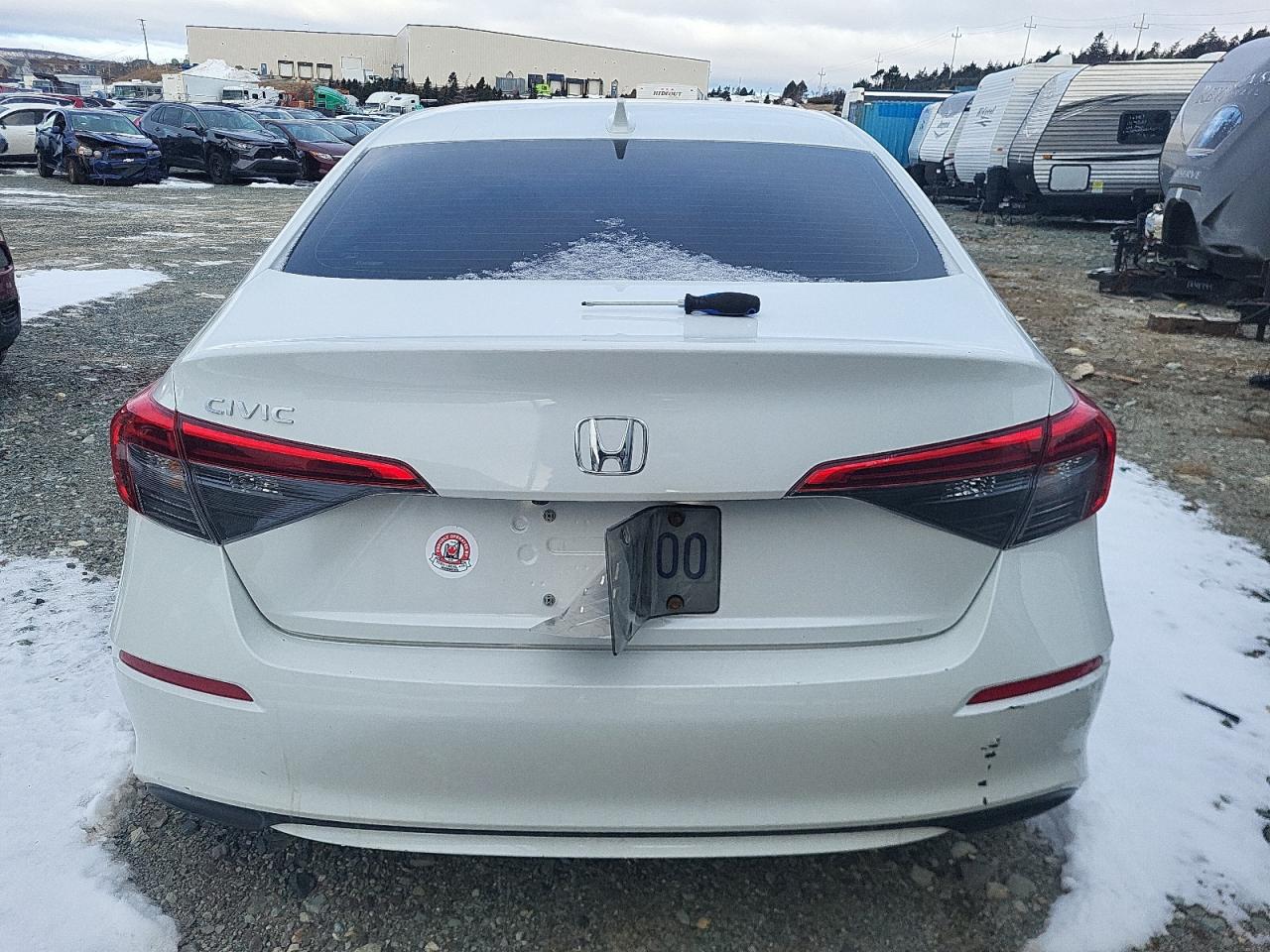 2022 HONDA CIVIC EX VIN:2HGFE2F32NH126177