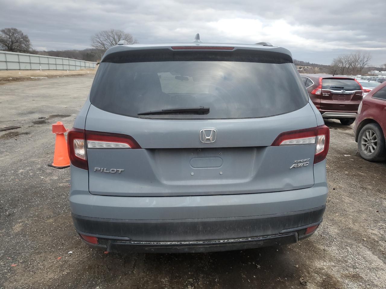2022 HONDA PILOT SPORT VIN:5FNYF6H33NB046269