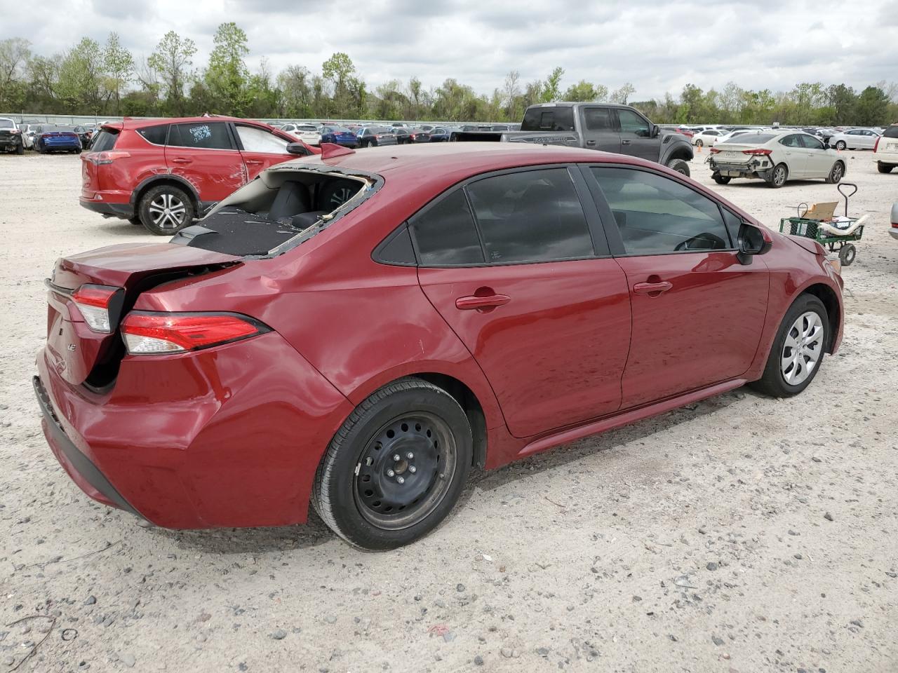 2022 TOYOTA COROLLA LE VIN:5YFEPMAE1NP387982
