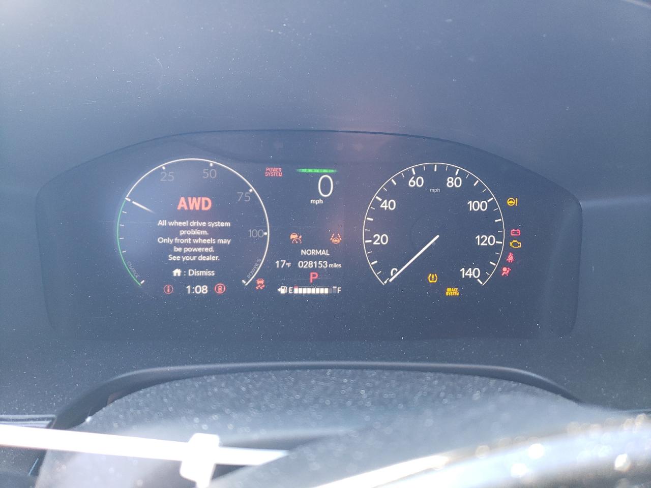 2024 HONDA CR-V SPORT TOURING VIN:7FARS6H98RE057380