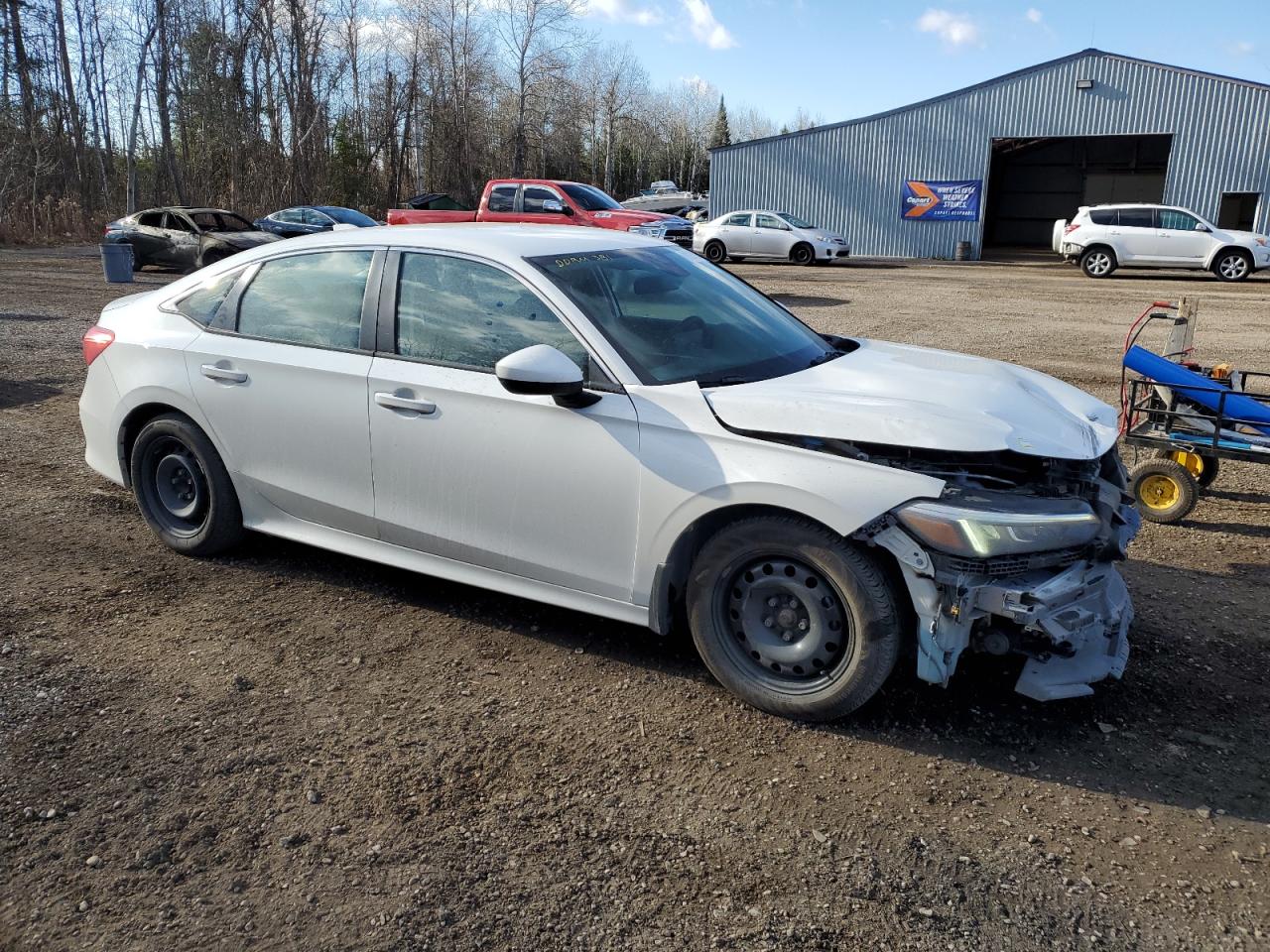 2022 HONDA CIVIC LX VIN:2HGFE2F25NH129288