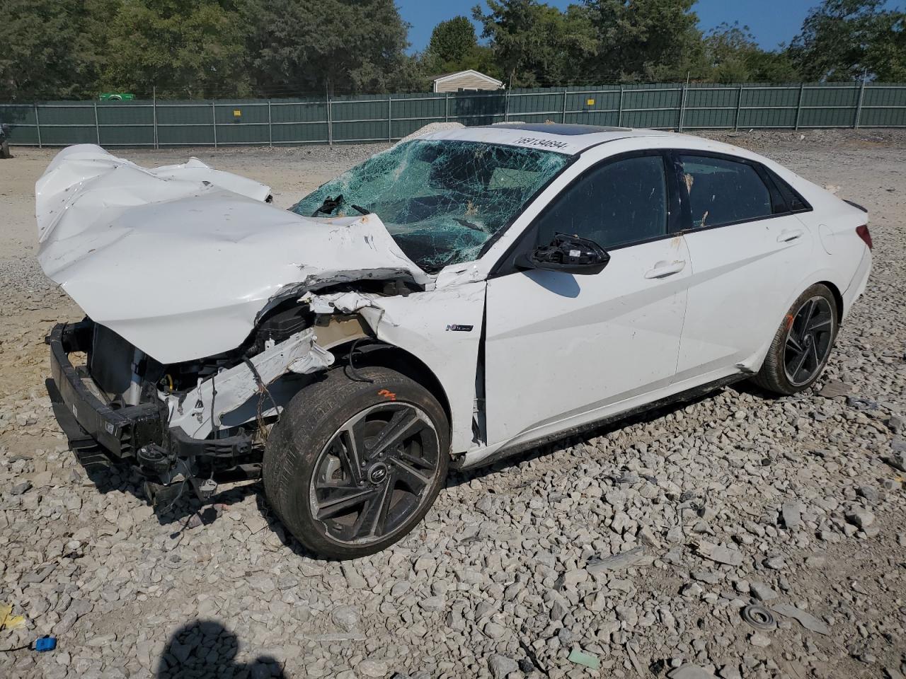 2023 HYUNDAI ELANTRA N LINE VIN:KMHLR4AF9PU624553