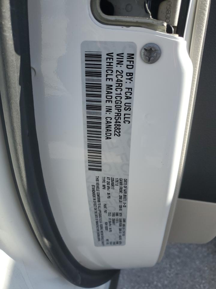 2023 CHRYSLER VOYAGER LX VIN:2C4RC1CG0PR548822