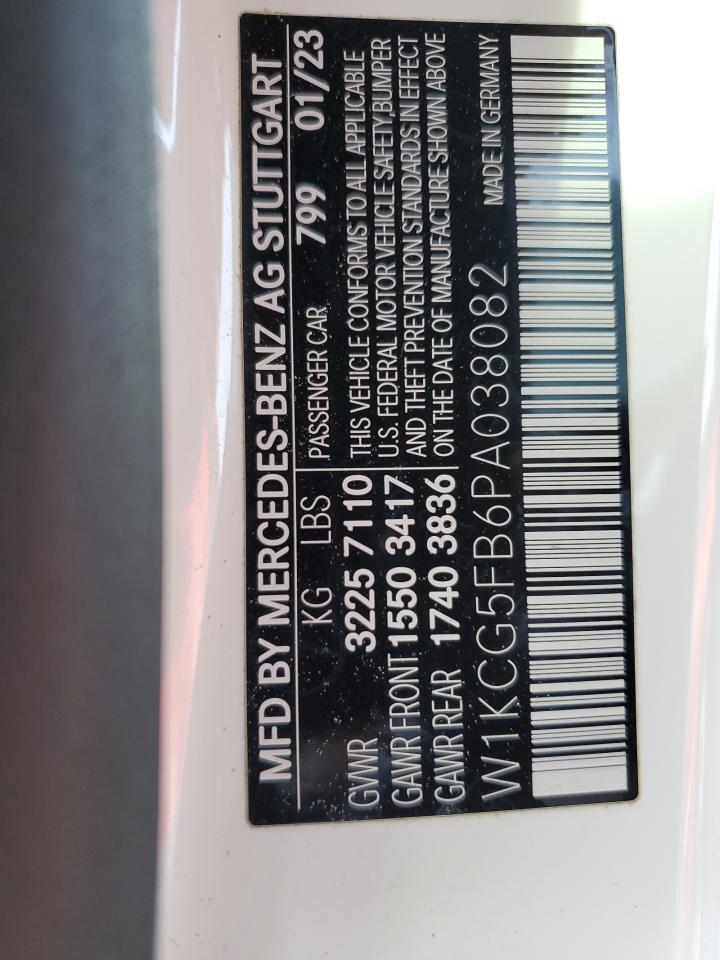 2023 MERCEDES-BENZ EQS SEDAN 53 4MATIC+ VIN:W1KCG5FB6PA038082