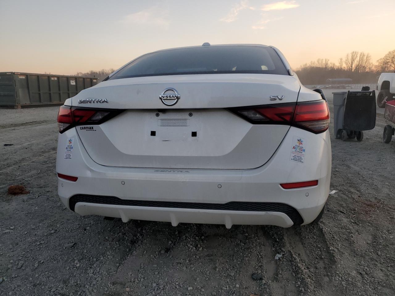 2022 NISSAN SENTRA SV VIN:3N1AB8CV8NY317271