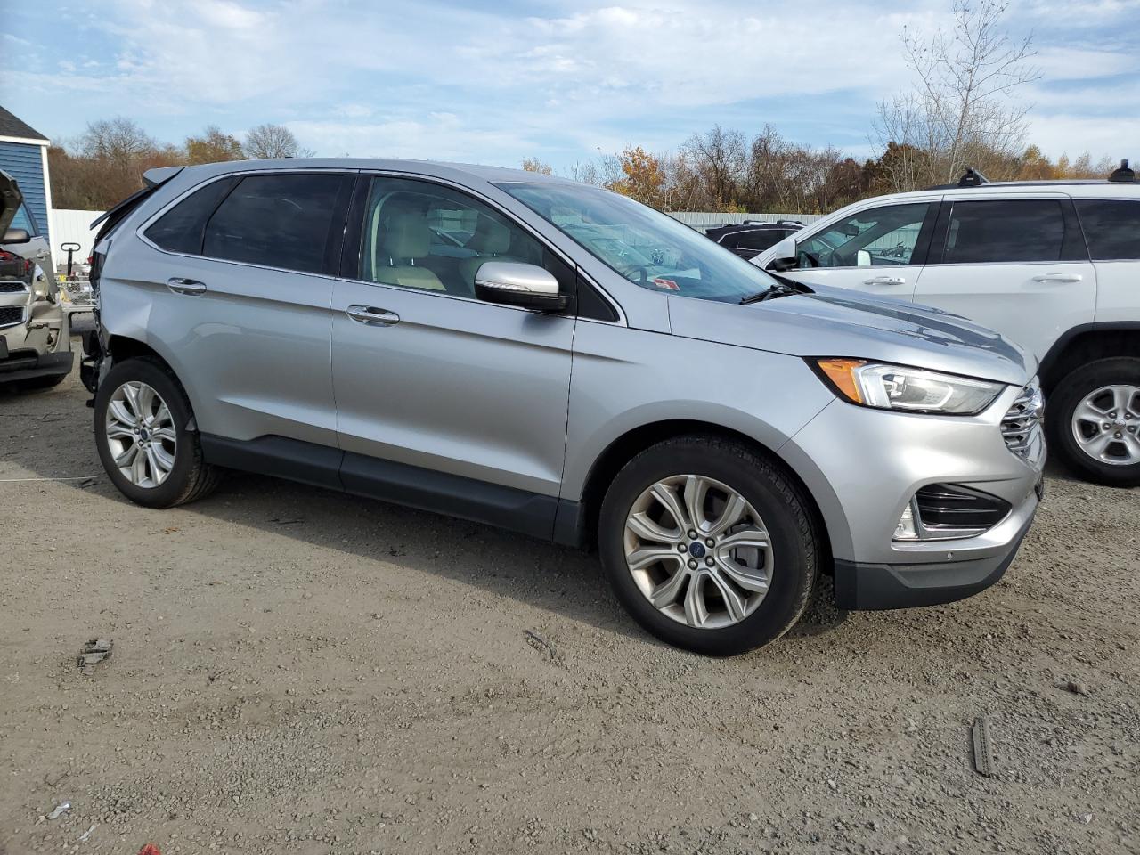 2022 FORD EDGE TITANIUM VIN:2FMPK4K90NBA41614