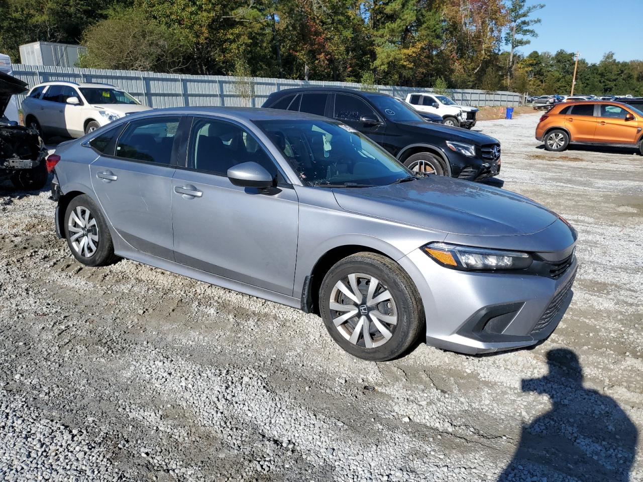 2022 HONDA CIVIC LX VIN:2HGFE2F27NH512617