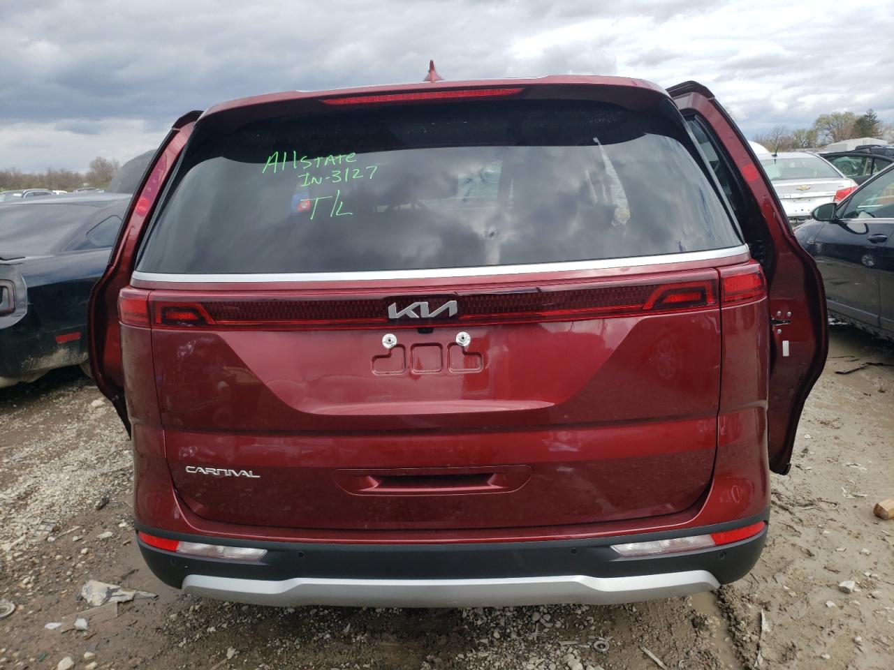 2023 KIA CARNIVAL LX VIN:KNDNB4H37P6275104