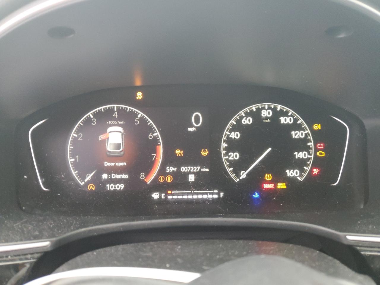 2022 HONDA CIVIC EXL VIN:19XFL1H76NE019224