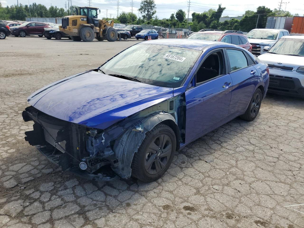 2022 HYUNDAI ELANTRA SEL VIN:KMHLM4AGXNU294815