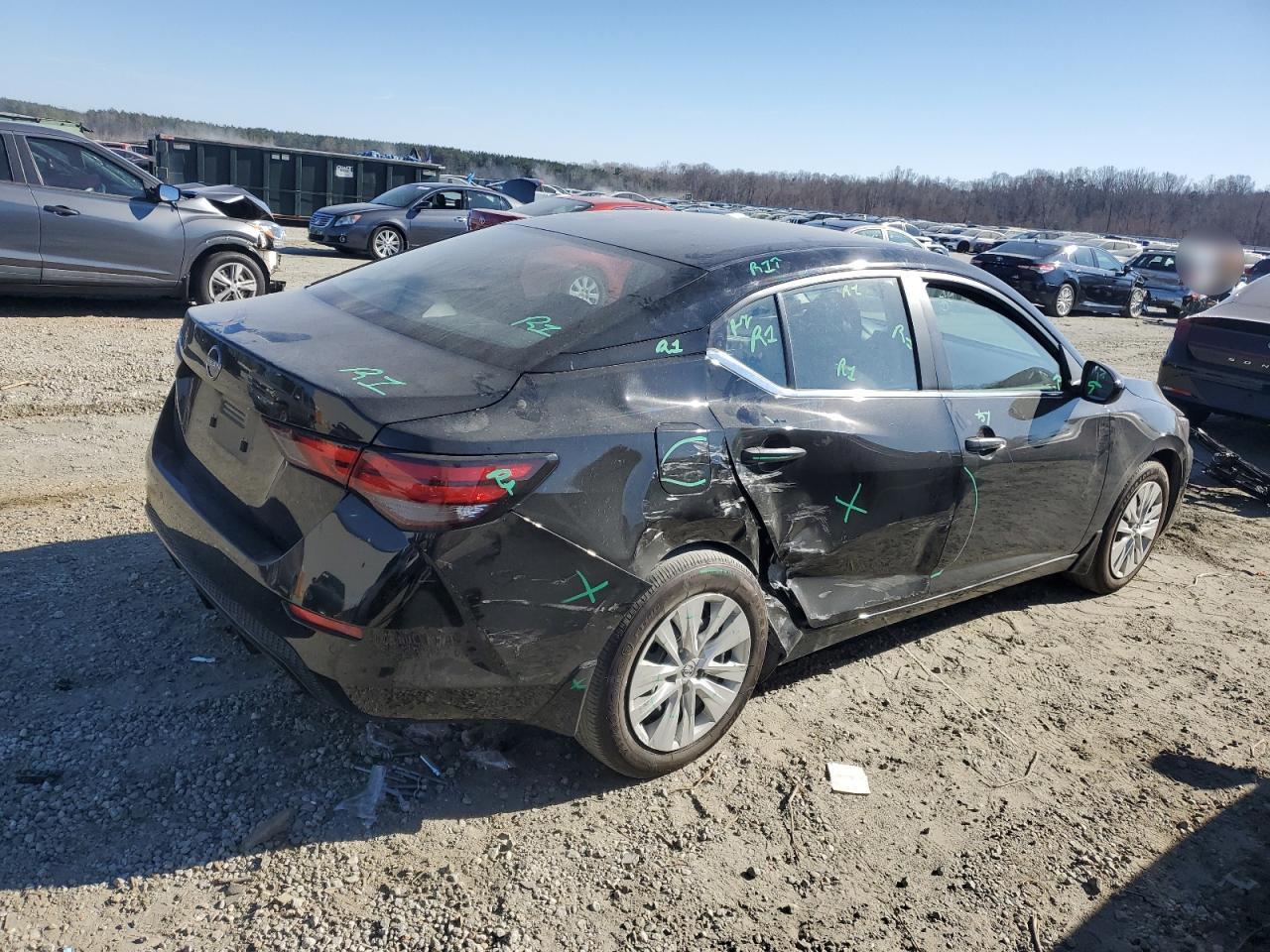 2024 NISSAN SENTRA S VIN:3N1AB8BV9RY245813