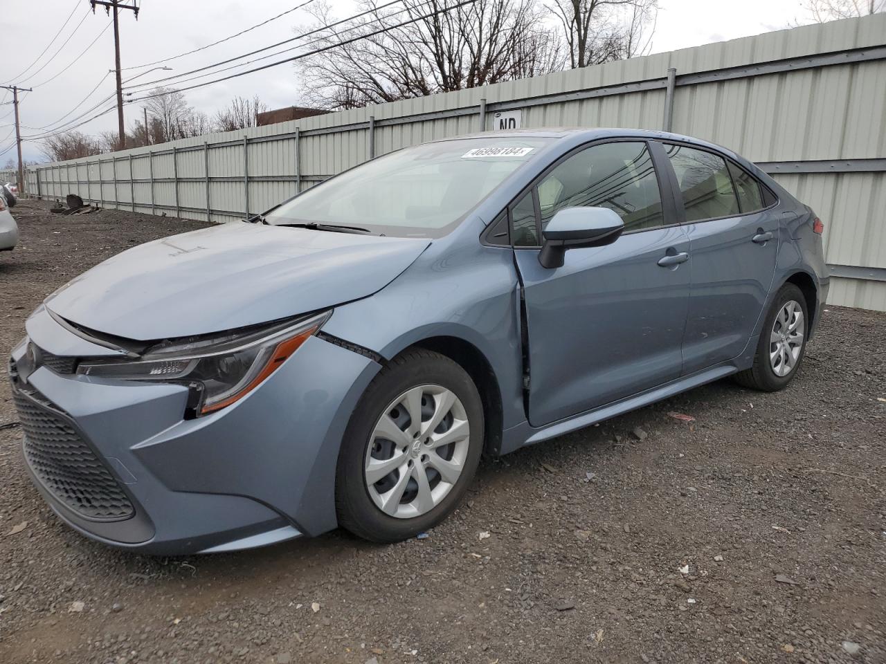 2022 TOYOTA COROLLA LE VIN:JTDEPMAE4N3020809