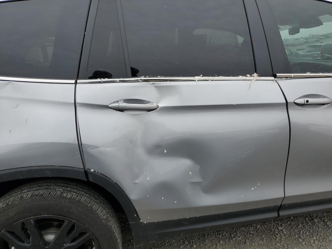 2022 HONDA PILOT SE VIN:5FNYF5H21NB012753