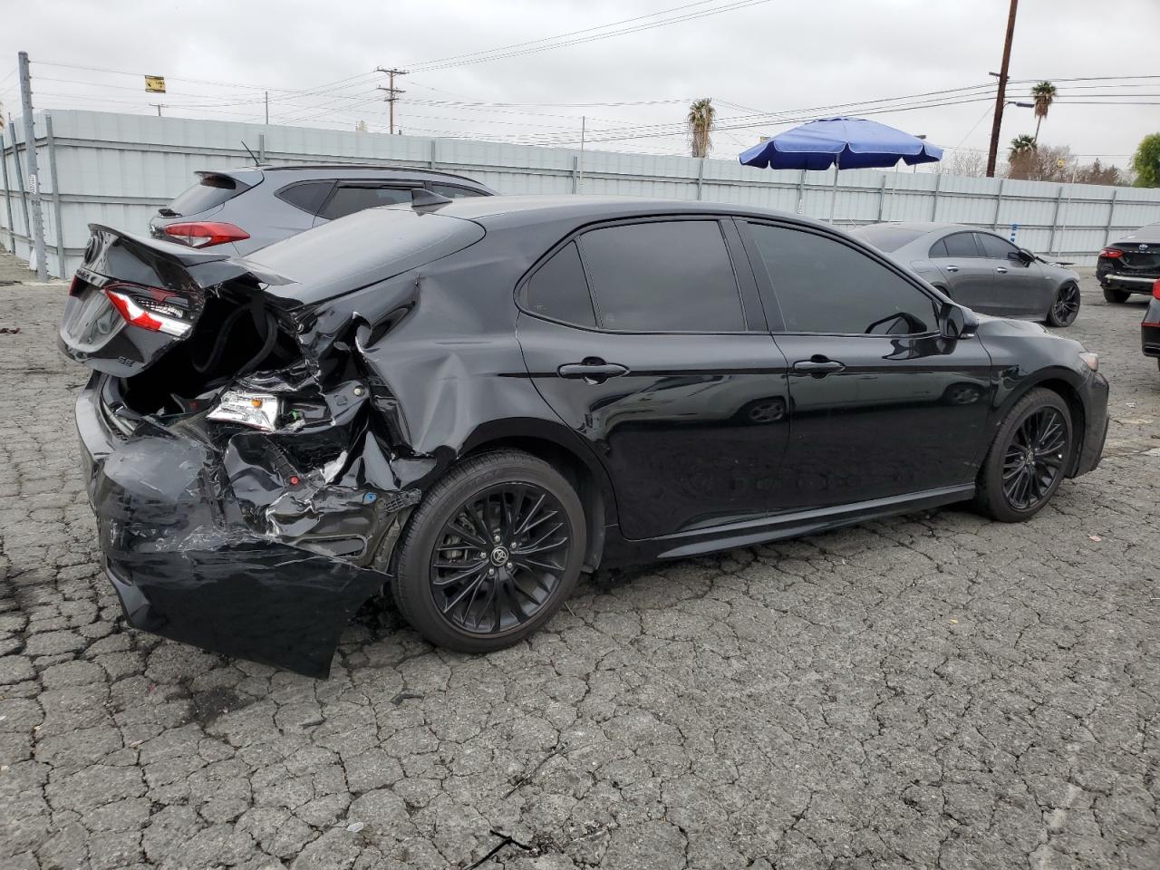 2022 TOYOTA CAMRY NIGHT SHADE VIN:4T1G31AKXNU044224