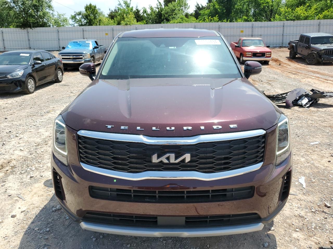 2022 KIA TELLURIDE LX VIN:5XYP24HC7NG224320