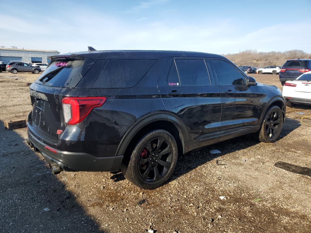 2022 FORD EXPLORER ST VIN:1FM5K8GC5NGA81165