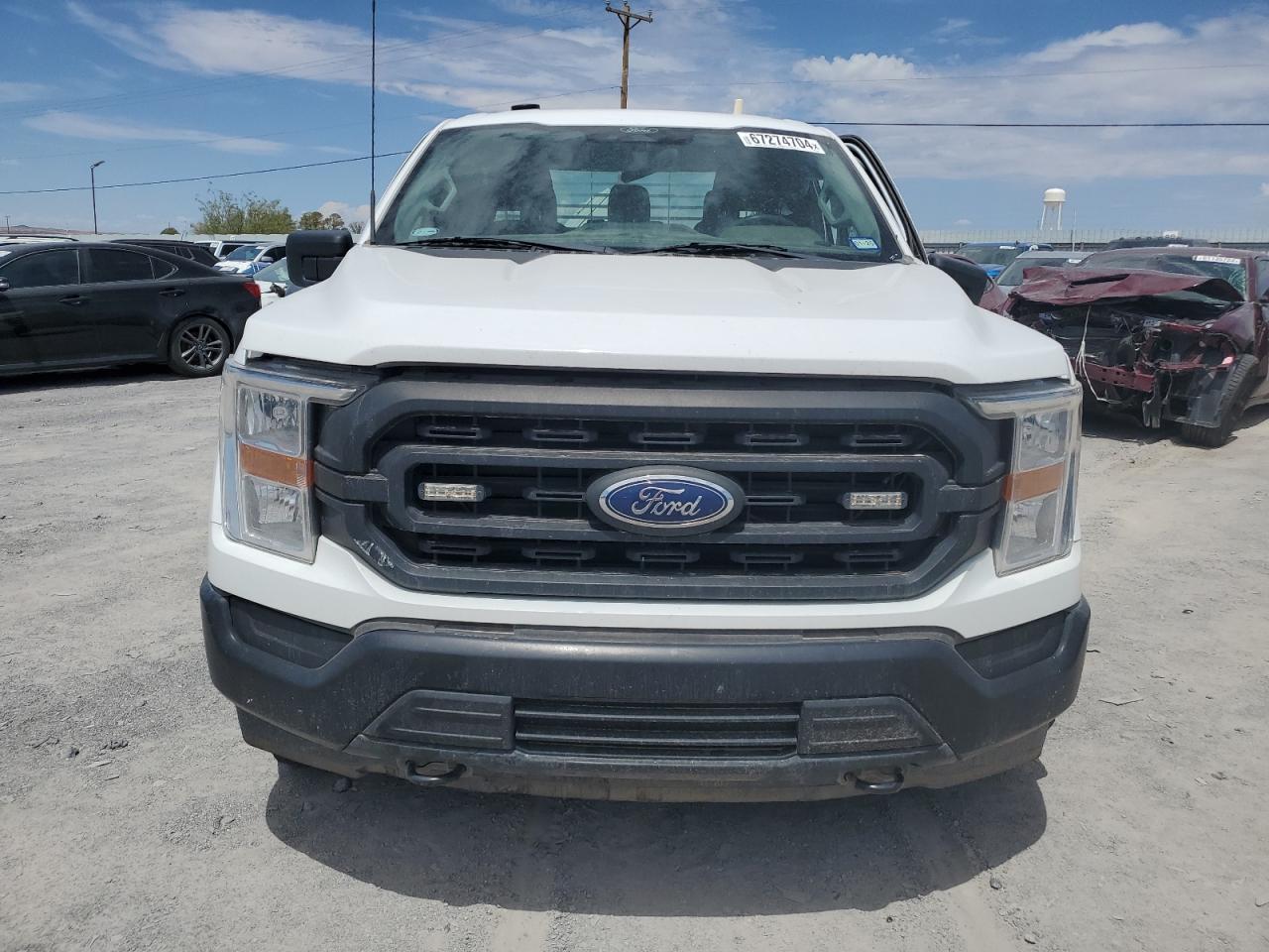 2022 FORD F150 SUPER CAB VIN:1FTFX1E56NKE65975