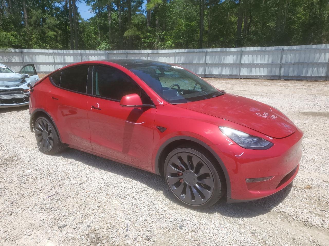 2022 TESLA MODEL Y  VIN:7SAYGAEEXNF392893