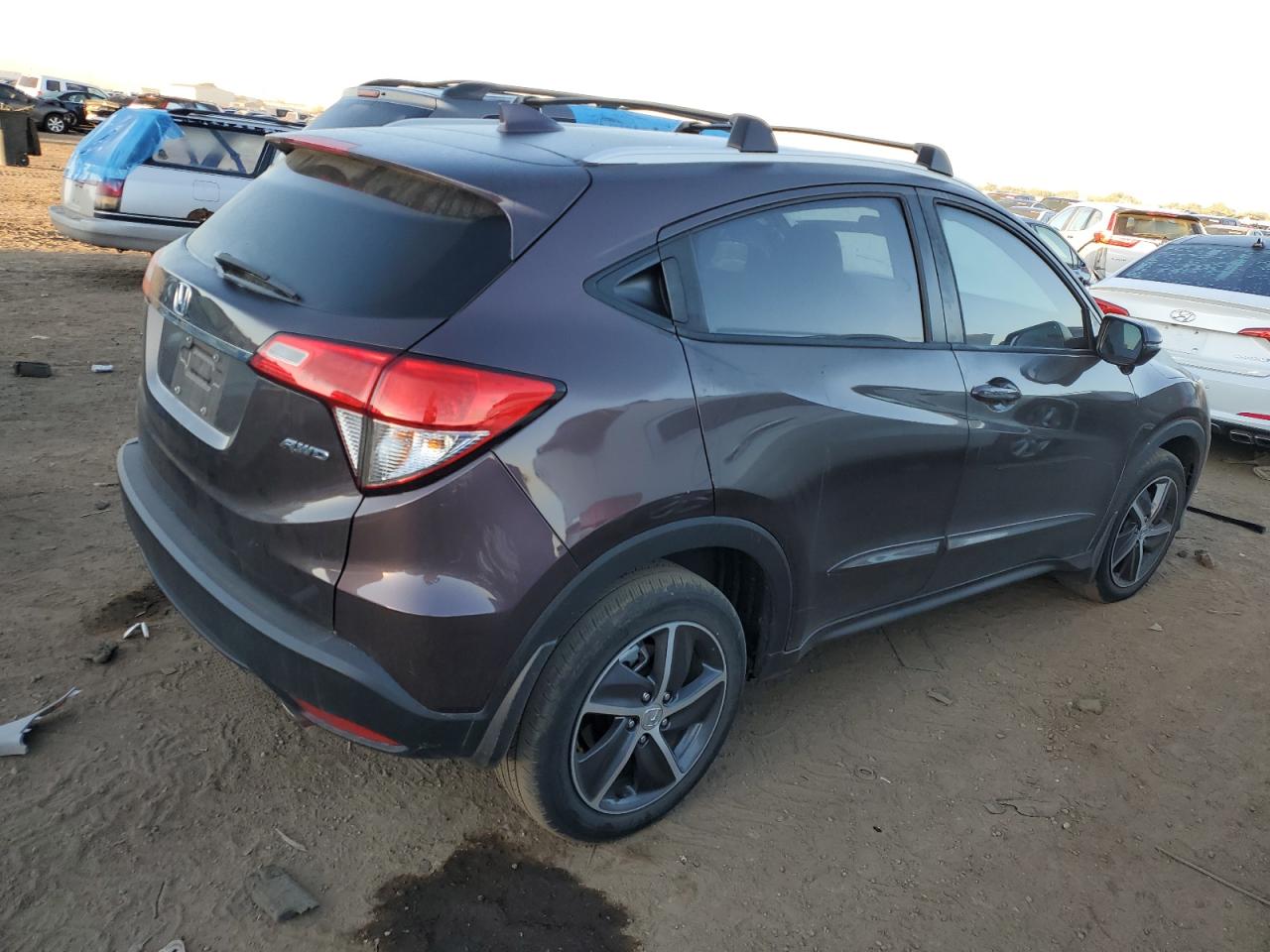 2022 HONDA HR-V EX VIN:3CZRU6H55NM722321