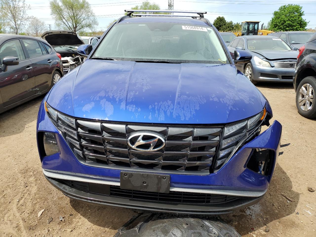 2022 HYUNDAI TUCSON SEL VIN:5NMJBCAE0NH091448